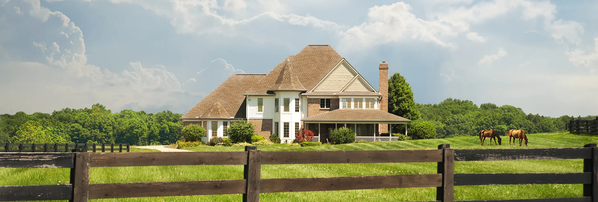 Texas farm and ranch landscape